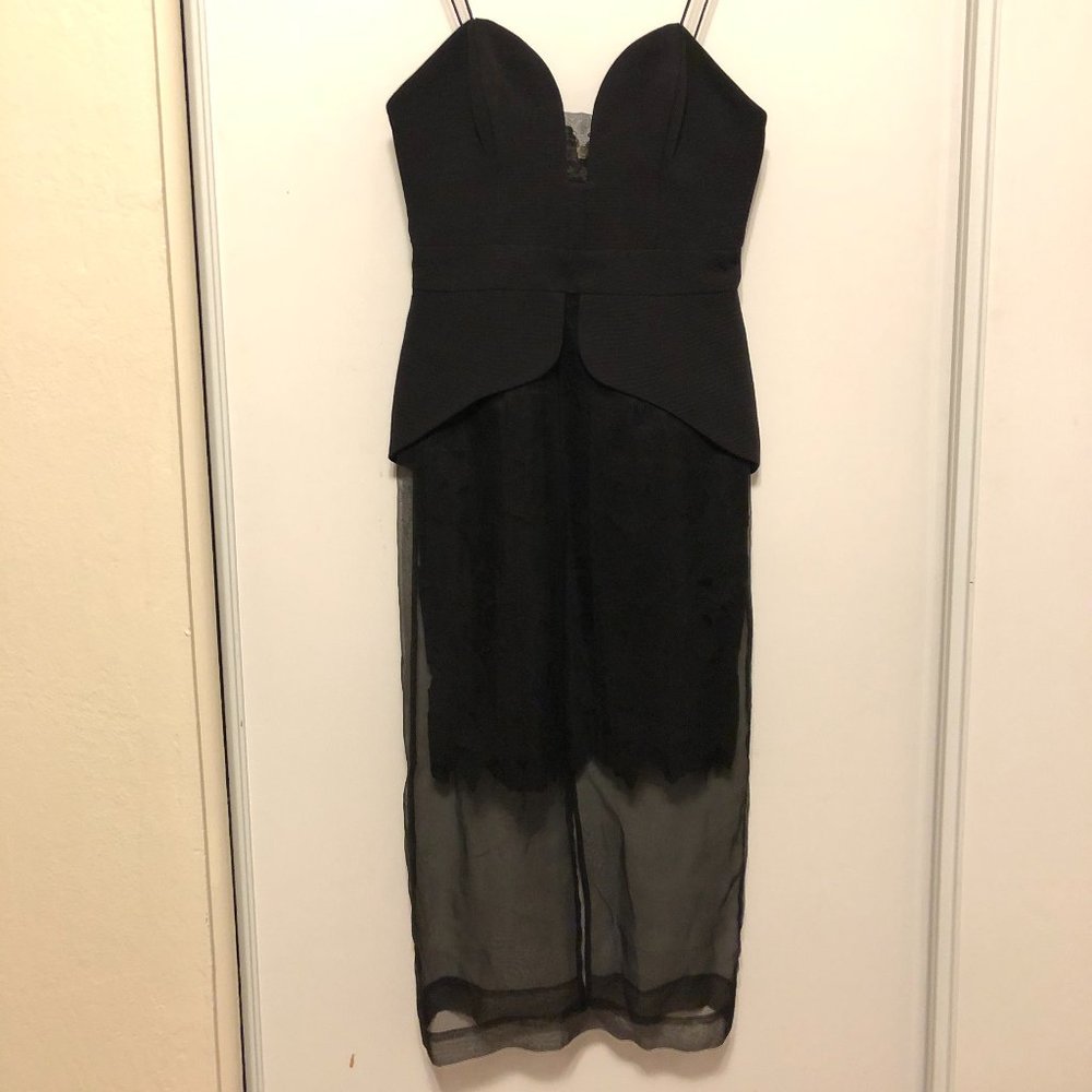 BLESSED ARE THE MEEK sleeveless evening dress